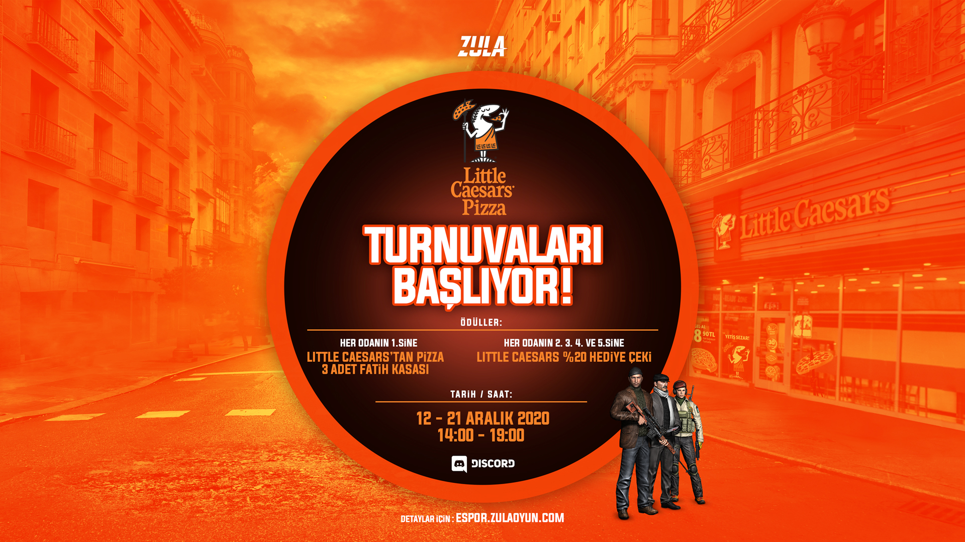 ZULA LİTTLE CAESARS TURNUVALARI BAŞLIYOR!