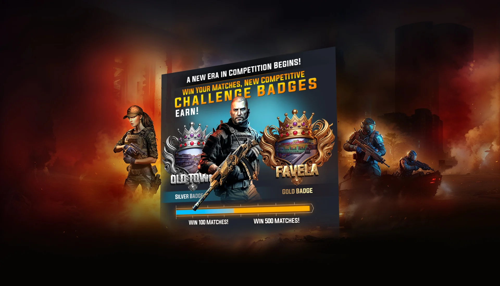 New Competitive Challenge Started: Win, Grab Your Badge!