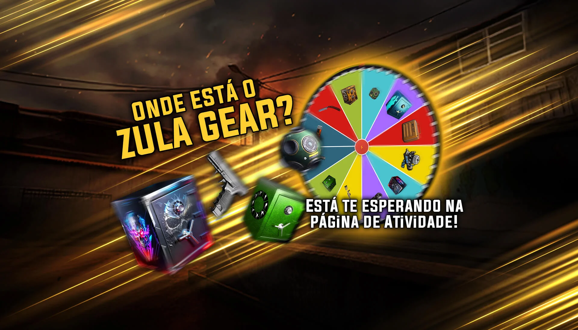 Onde está o Zula Gear?