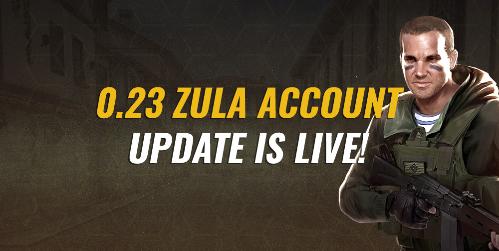 0.23 ZULA Account Update Is Live!