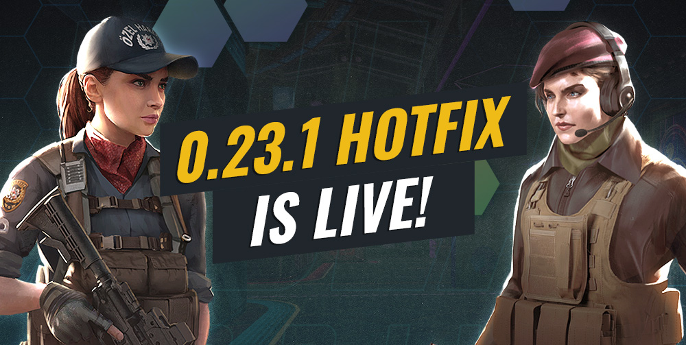 v0.23.1 Hotfix is Live!