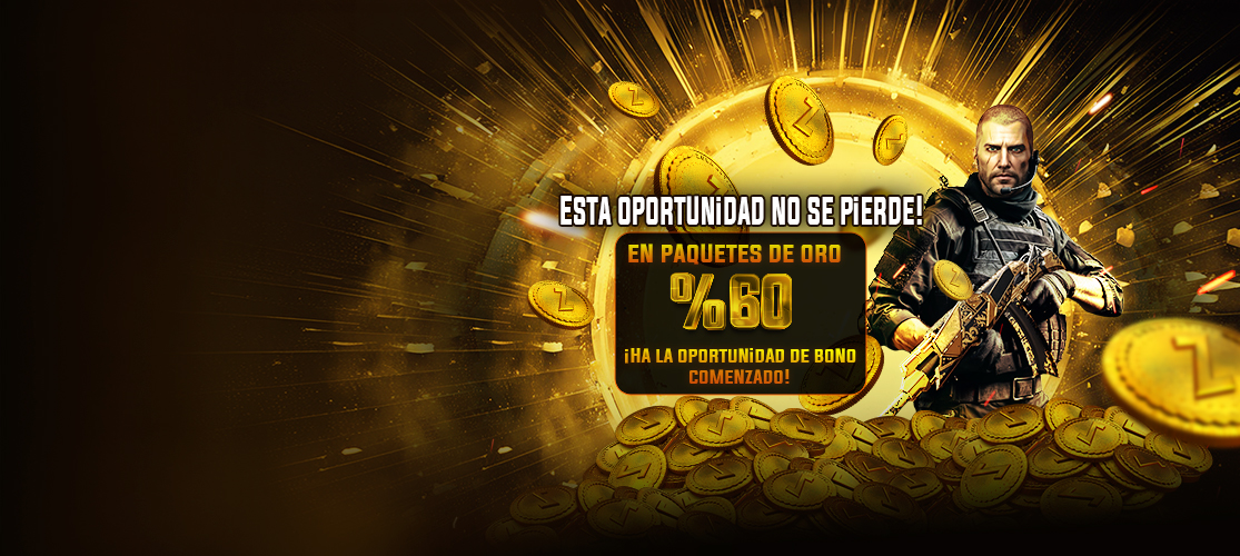 ¡No te pierdas esta oportunidad! ¡El Bono de Oro del 60% ha comenzado!