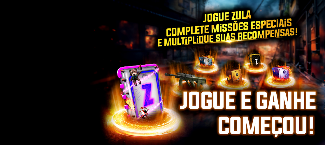 JOGUE E GANHE COMEÇOU!