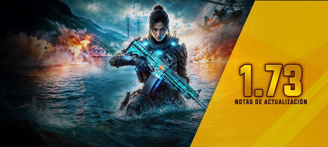 ¡LA ACTUALIZACIÓN V1.73 ESTÁ DISPONIBLE! 