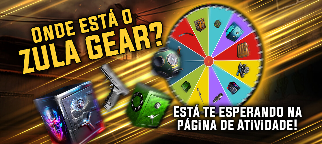 Onde está o Zula Gear?