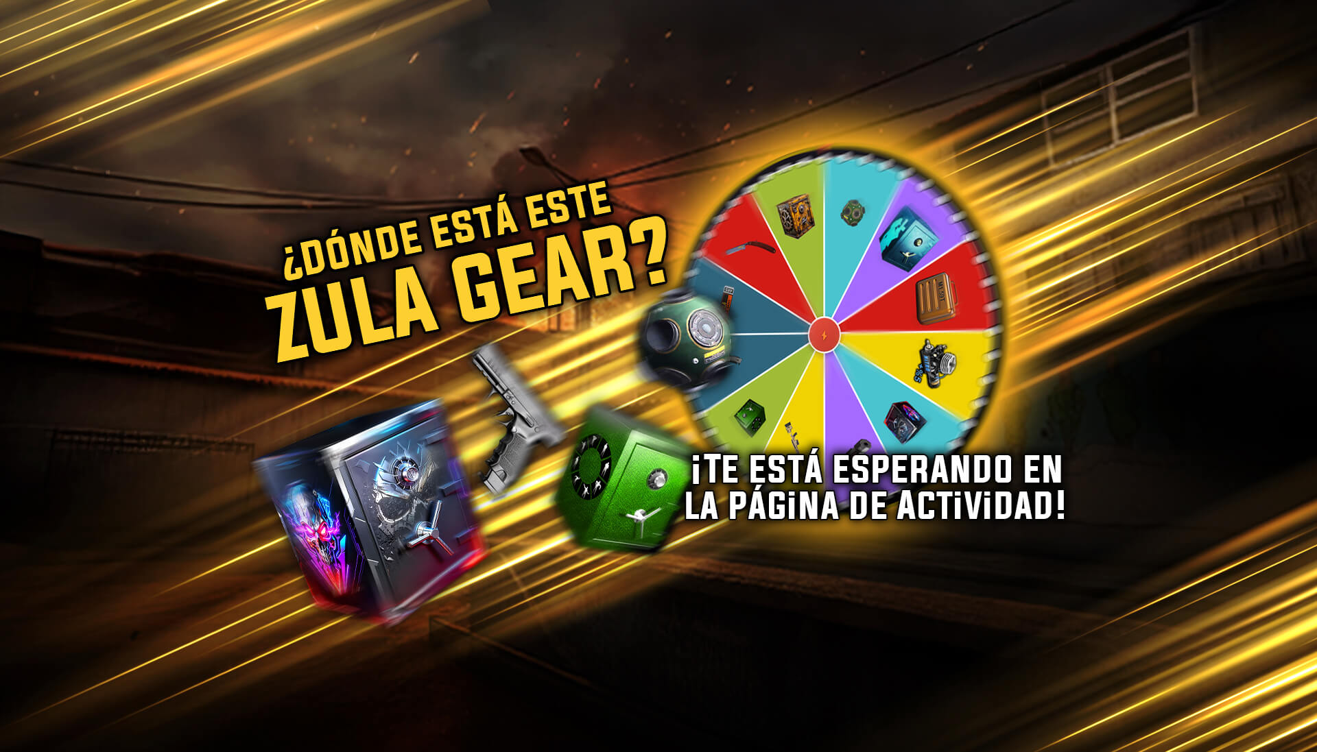 ¿Dónde está este Zula Gear?