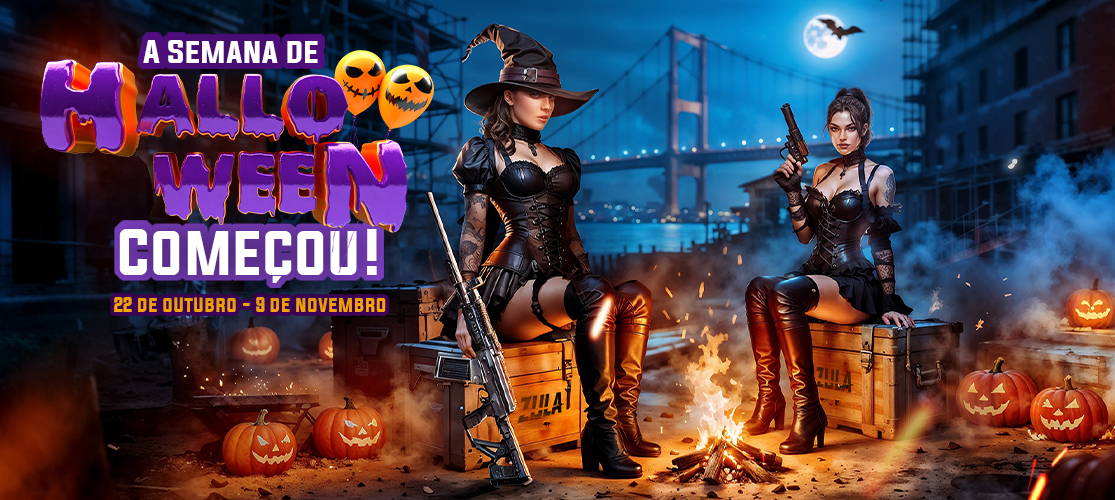 O Halloween chegou ao Zula!
