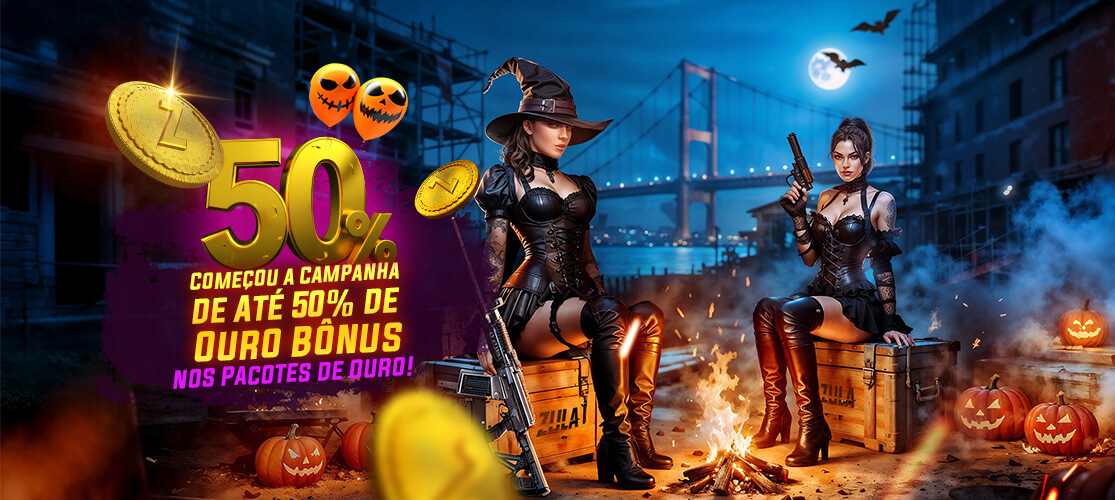 A Oportunidade de 50% de Bônus de Ouro Começou!