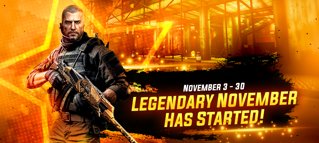 Legendary November Has Begun in Zula!