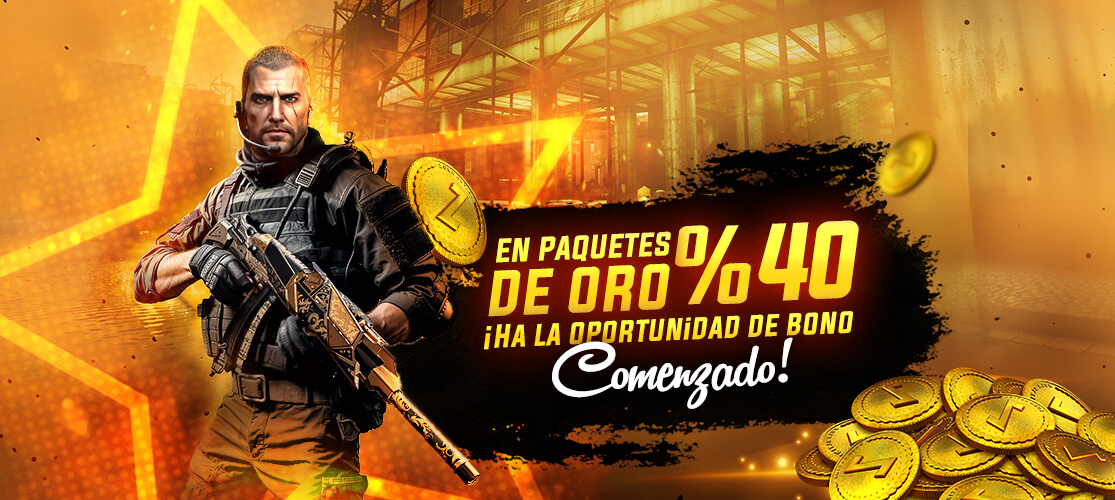 ¡Comienza la Oferta de Oro con un 40% de Bono!