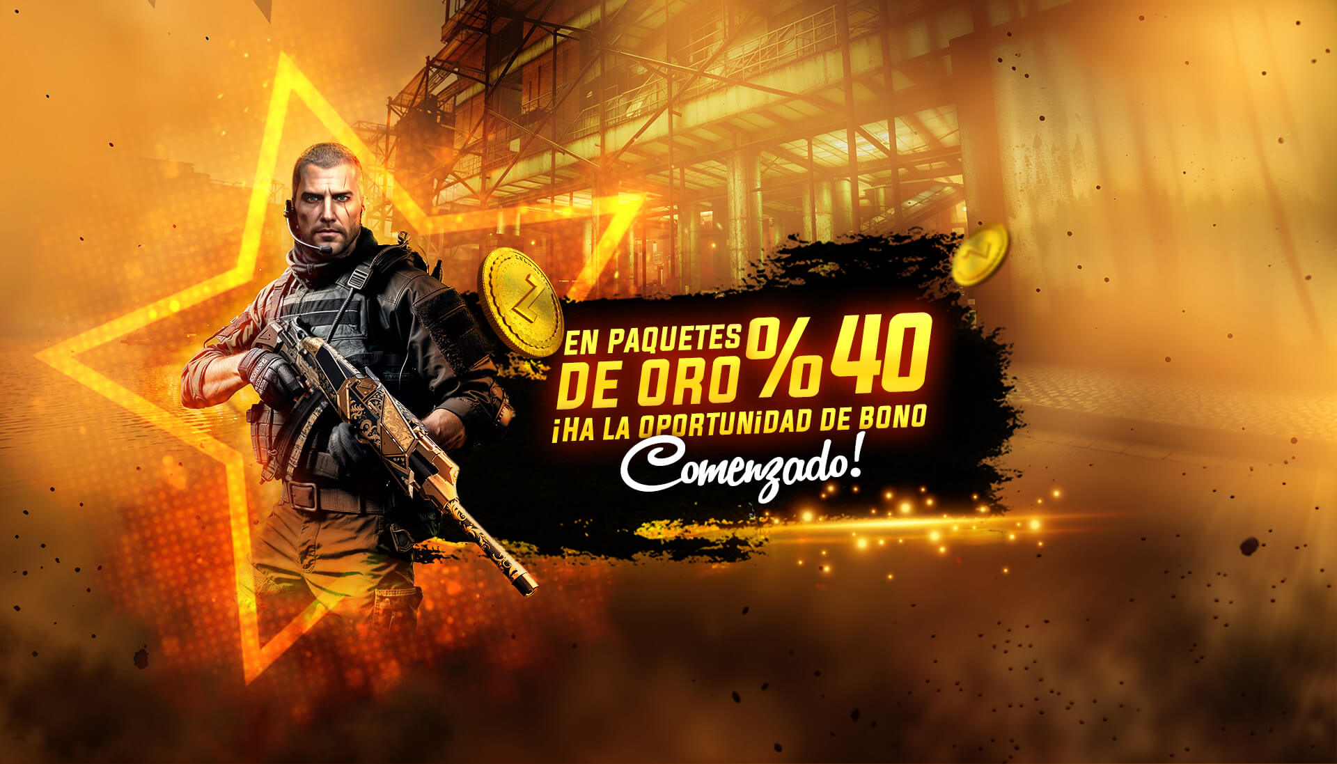 ¡Comienza la Oferta de Oro con un 40% de Bono!