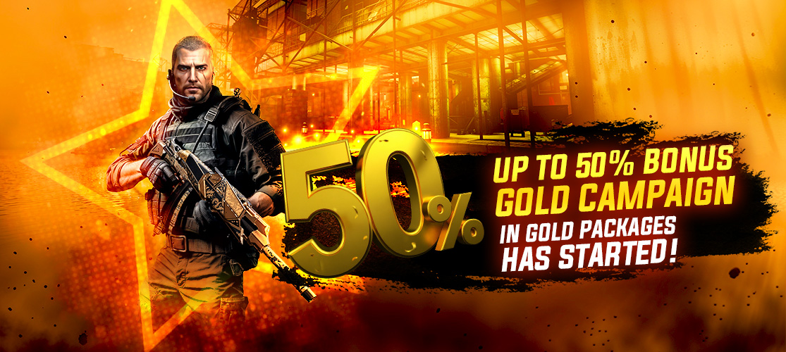 The 50% Bonus Gold Offer Has Begun!