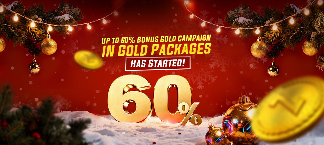 60% Bonus Gold Offer Has Started!