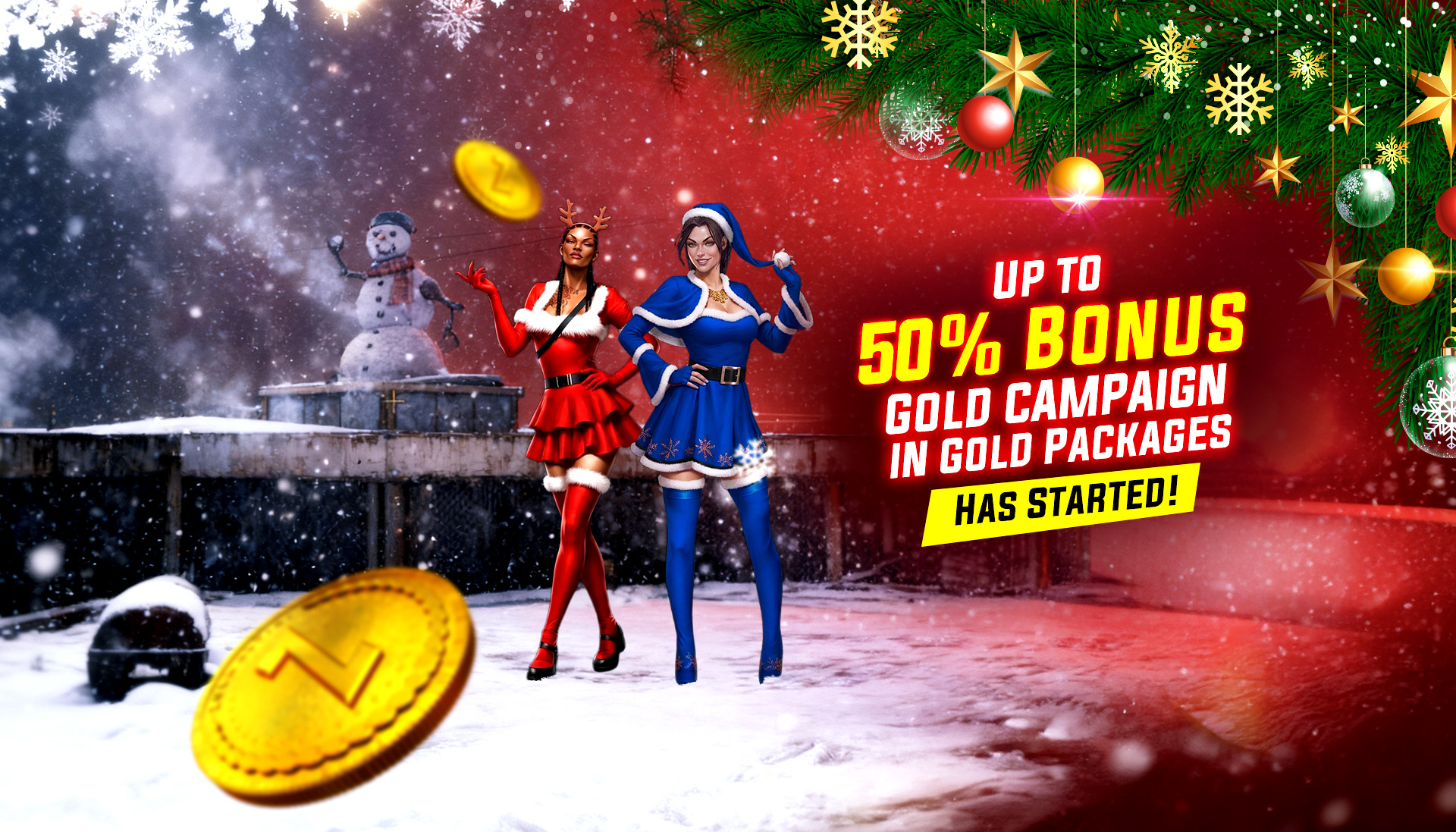 50% Bonus Gold Offer Has Started