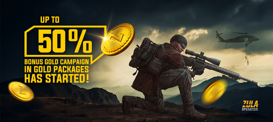 Up to 50% Gold Bonus on Gold Packs Has Started!