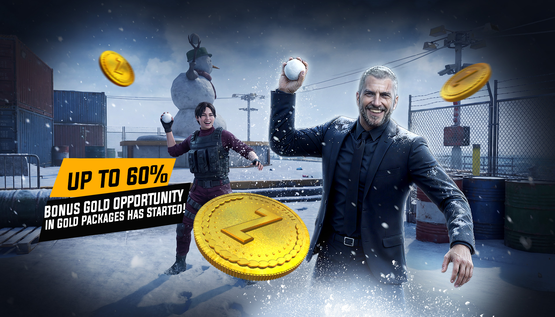Up to 60% Bonus Gold Offer Has Started!