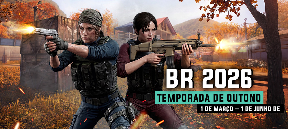 ​​​​​​​A Temporada Battle Royale Outono 2026 começou!