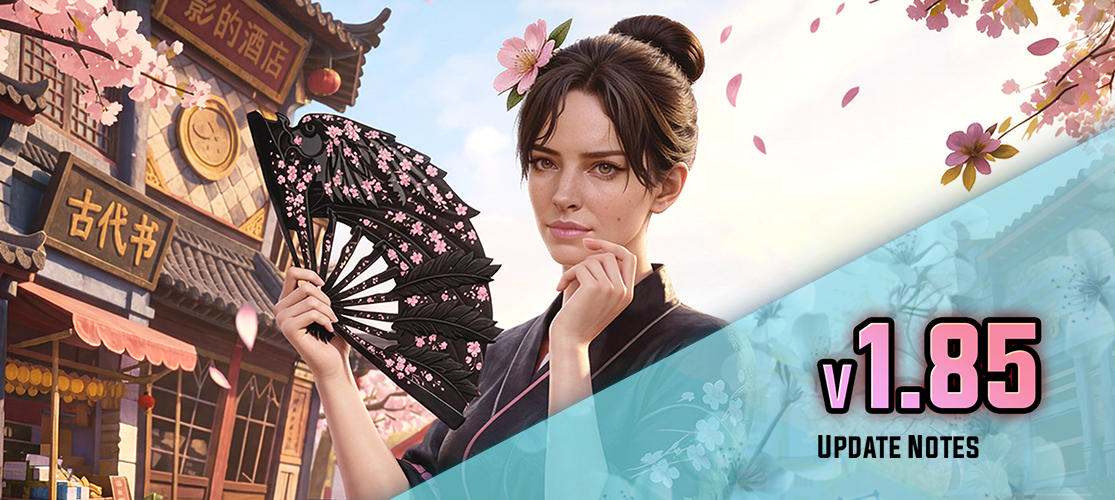 v1.85 Update is Live!