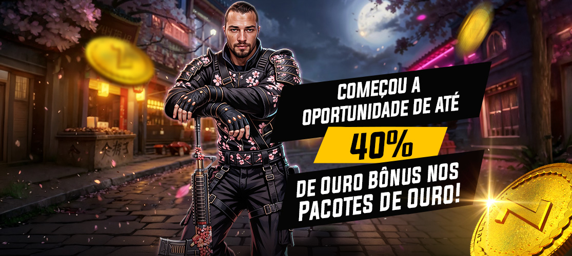 Bônus de Ouro de até 40% começou no Zula!