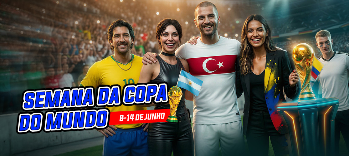 A Semana da Copa do Mundo Começou!