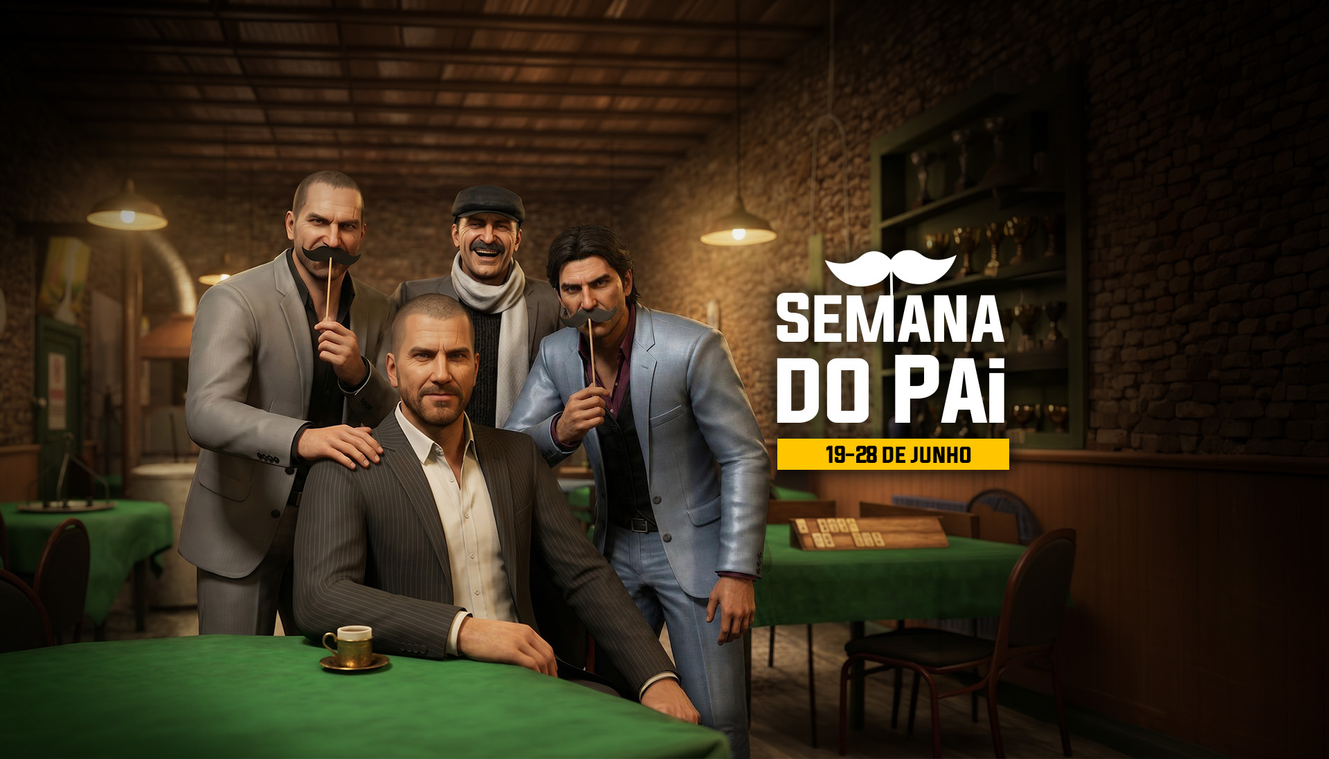 A Semana dos Pais Começou!