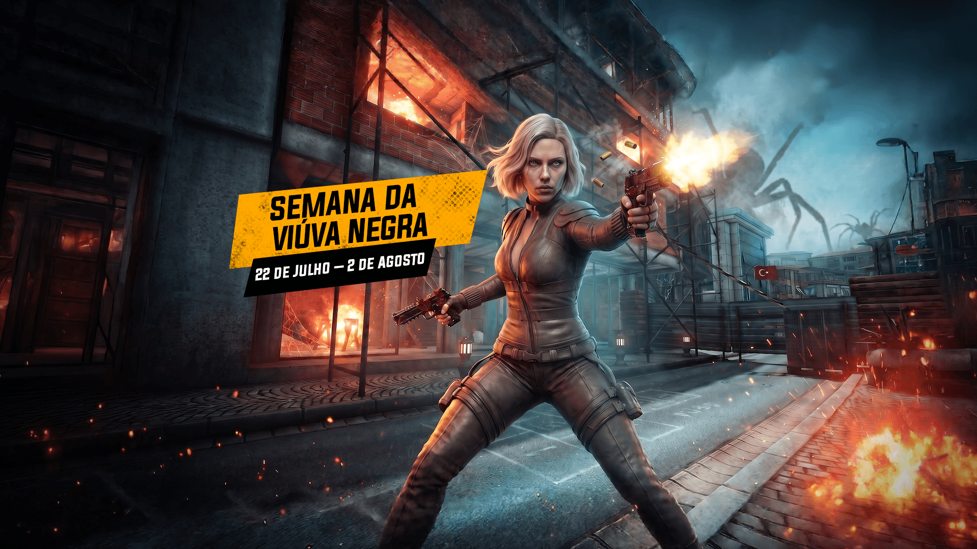 A Semana da Viúva Negra Começou!